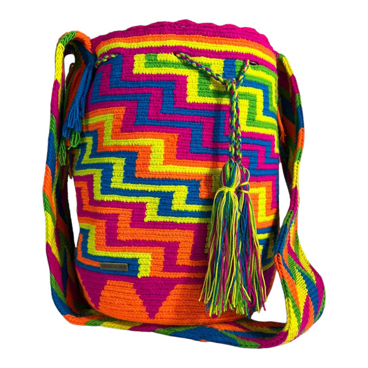 Multicolored Medium Bag