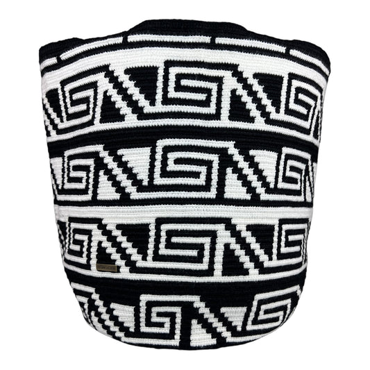 Black and White Tote Bag