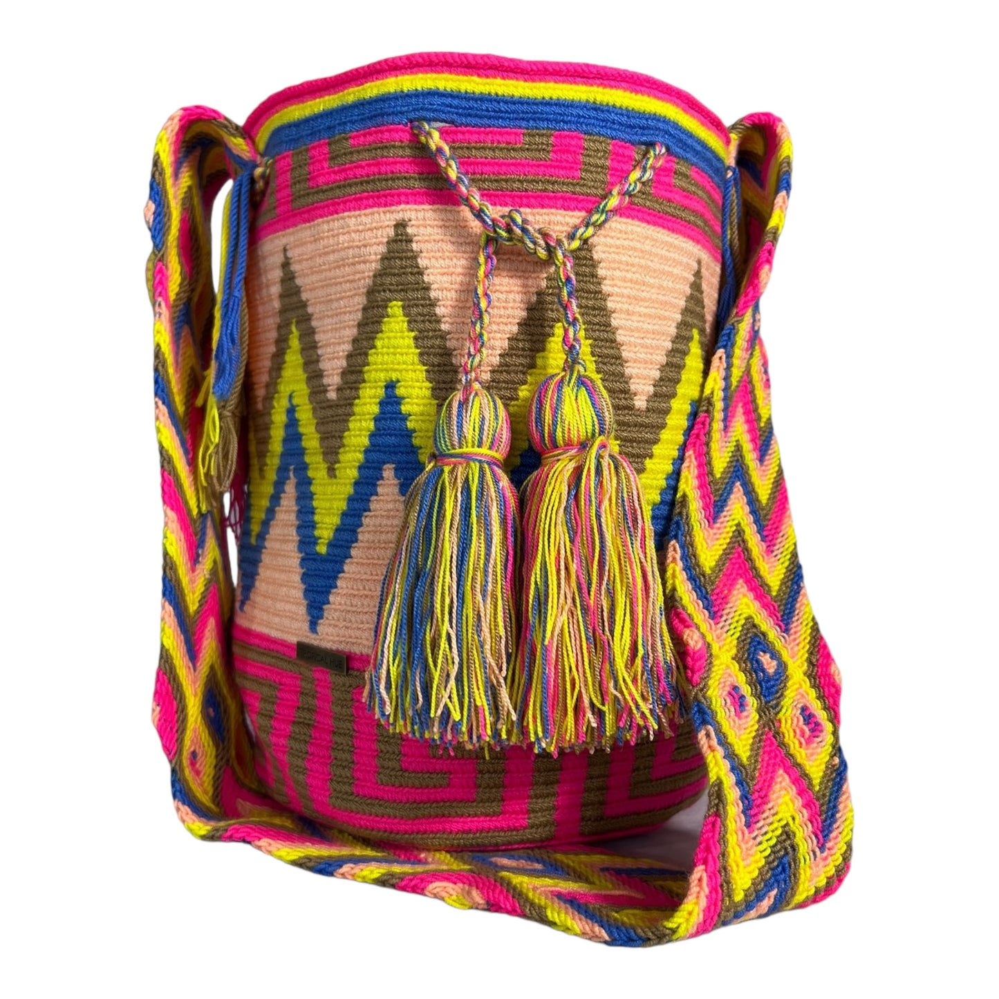 Multicolored Medium Bag