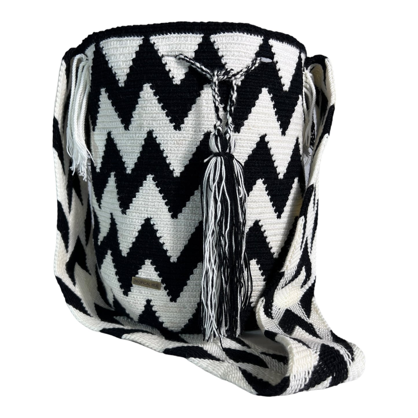 Black and White Medium Bag