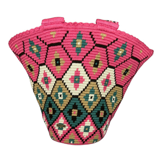 Multicolored Beach Bag