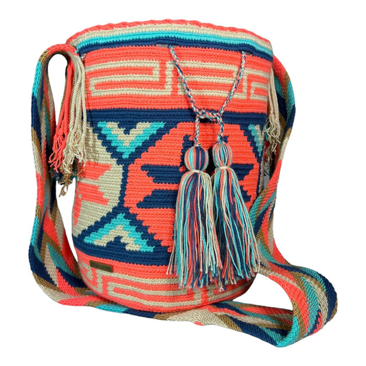 Multicolored Medium Bag