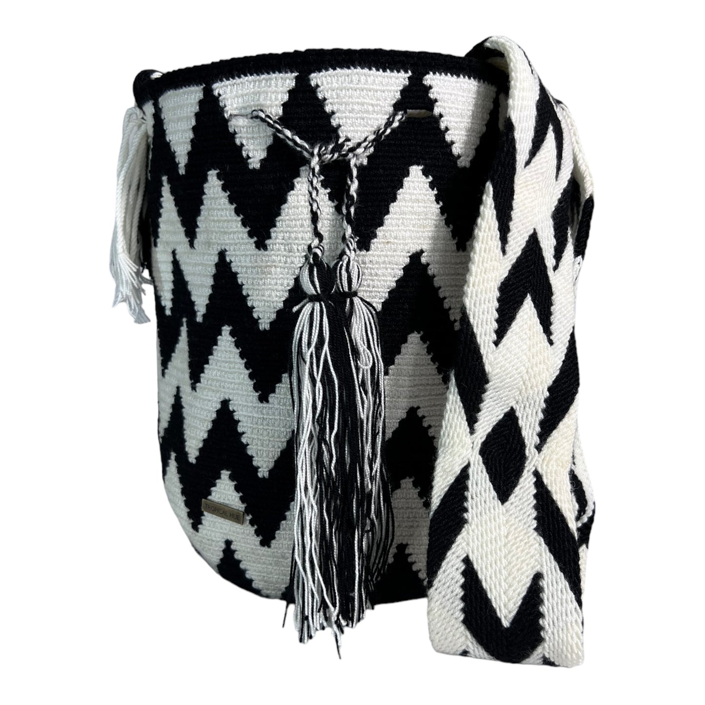 Black and White Medium Bag