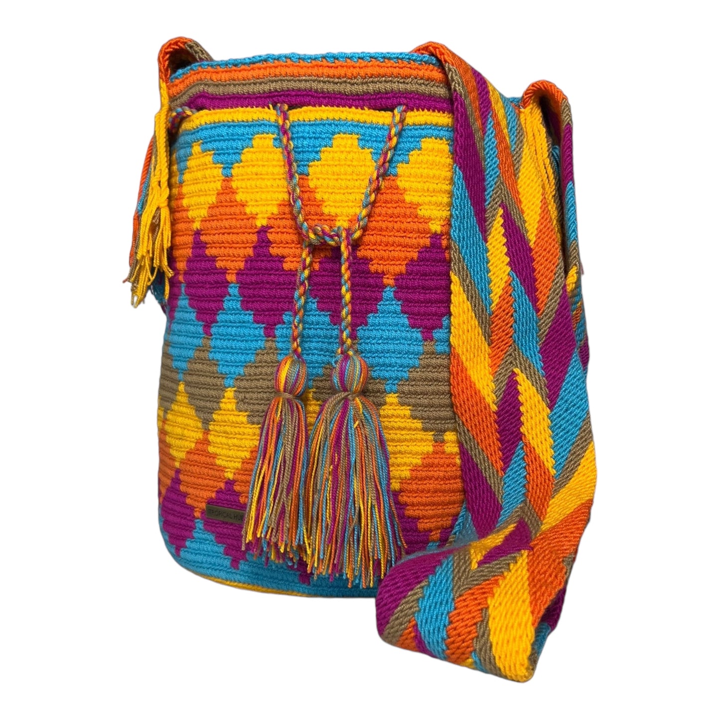 Multicolored Medium Bag