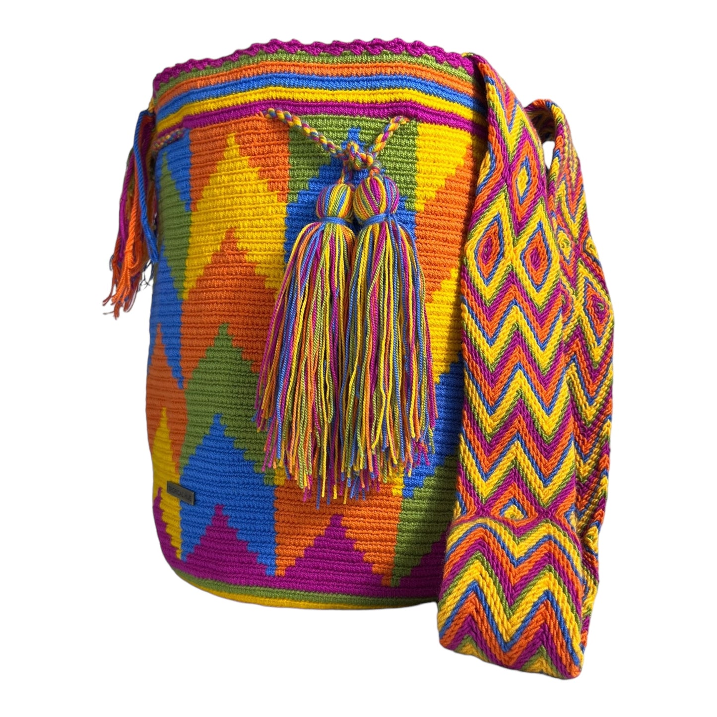 Multicolored Medium Bag