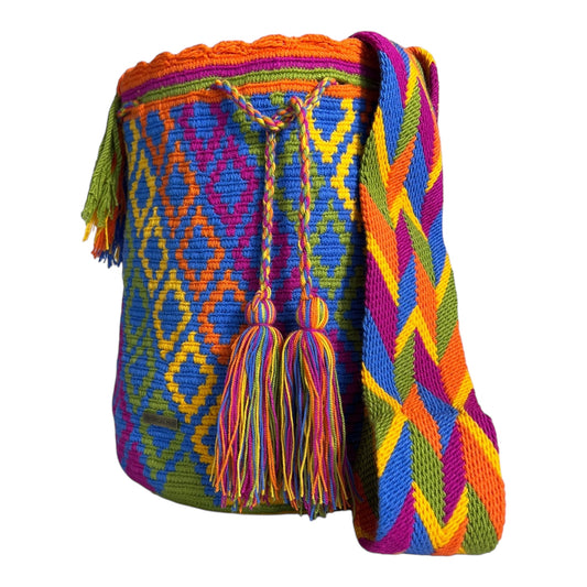 Multicolored Medium Bag