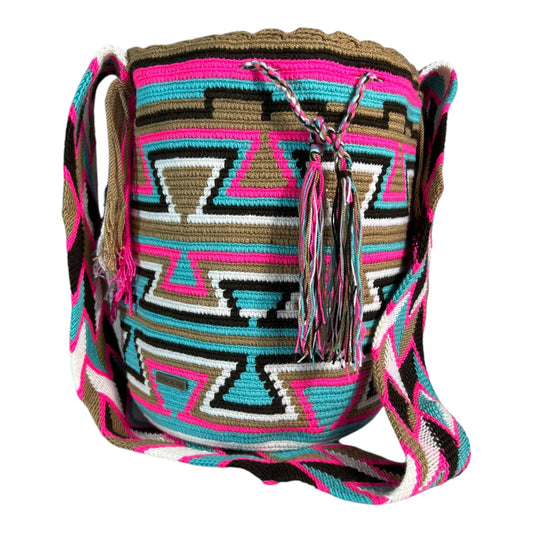 Multicolored Medium Bag