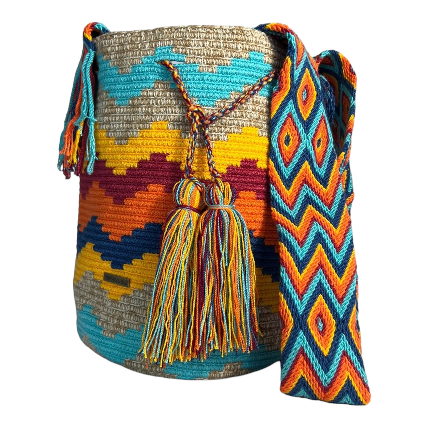 Multicolored Medium Bag