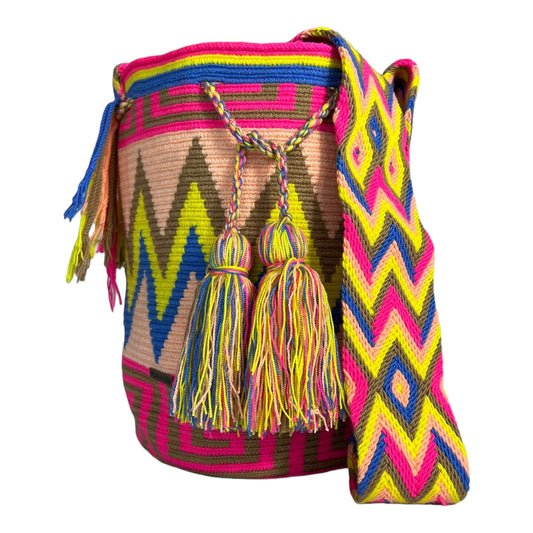 Multicolored Medium Bag