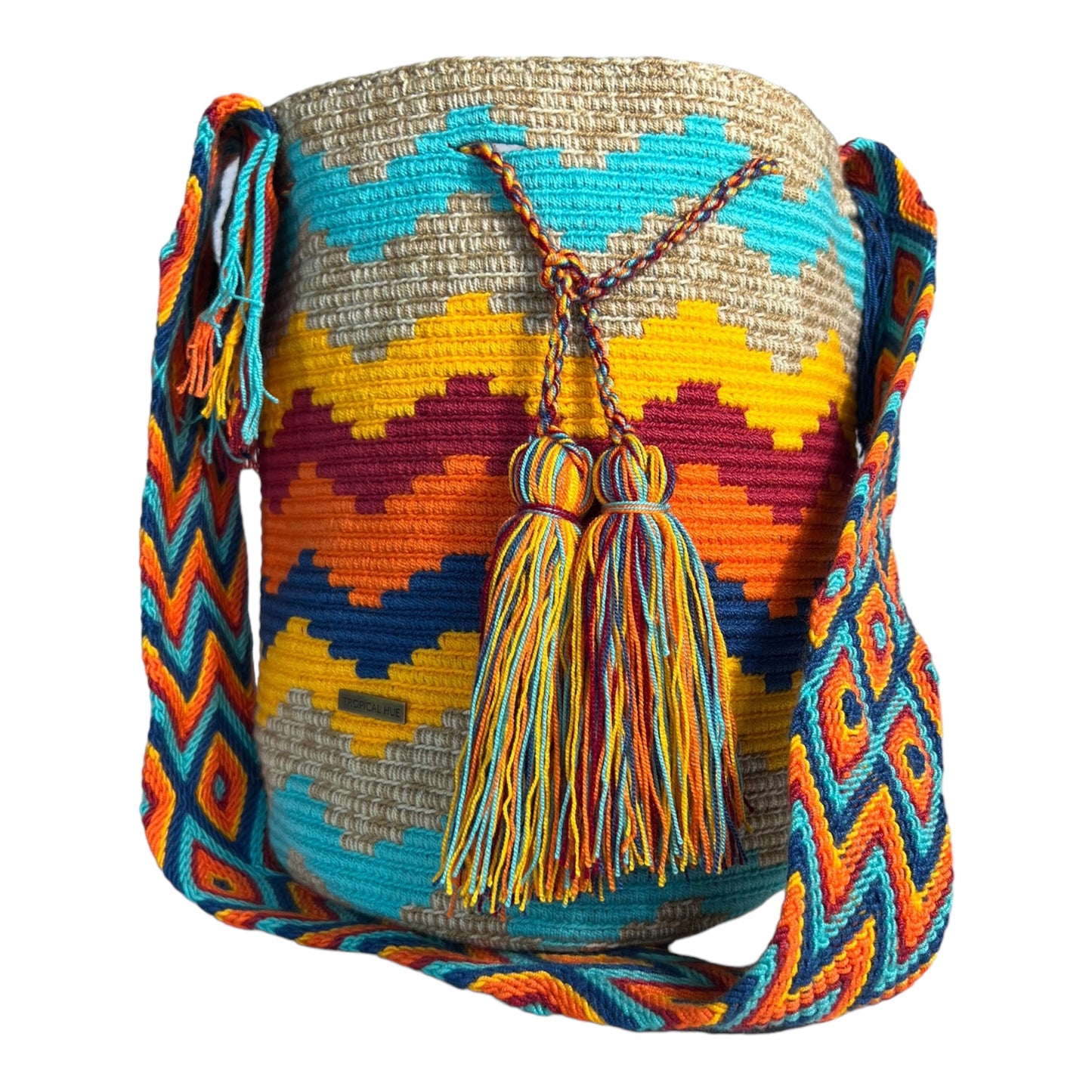 Multicolored Medium Bag