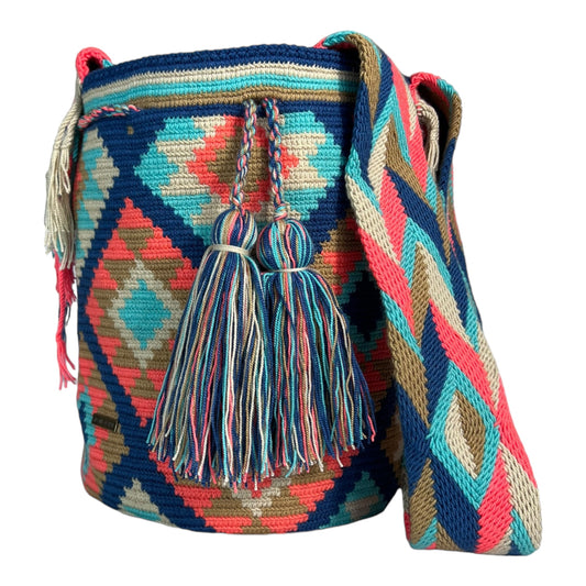 Multicolored Medium Bag