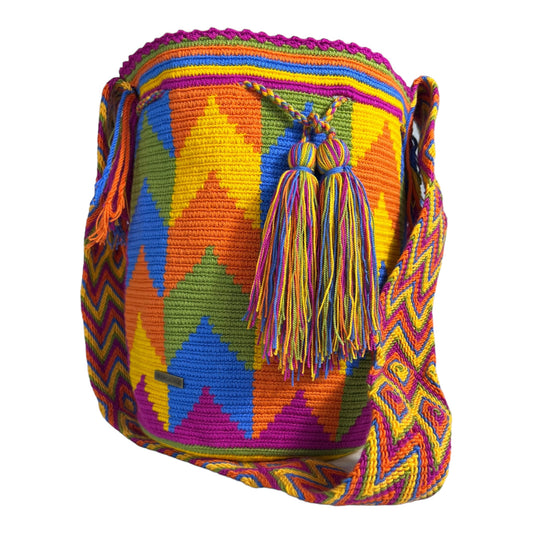 Multicolored Medium Bag