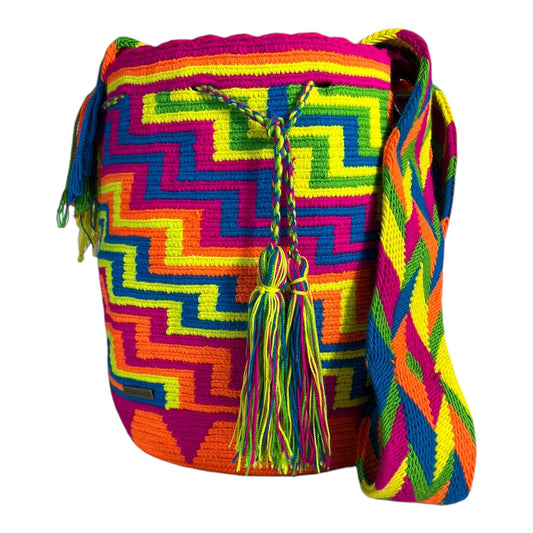 Multicolored Medium Bag